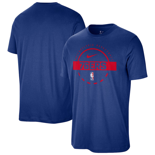 Men's Philadelphia 76ers Royal Practice T-Shirt